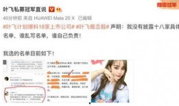 叶飞爆料门最新消息,揭秘幕后真相与各方动态